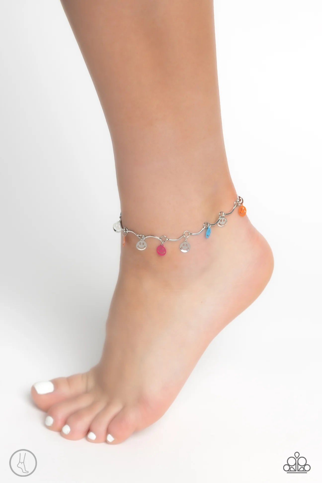 Smiley Sensation - multi - Paparazzi anklet