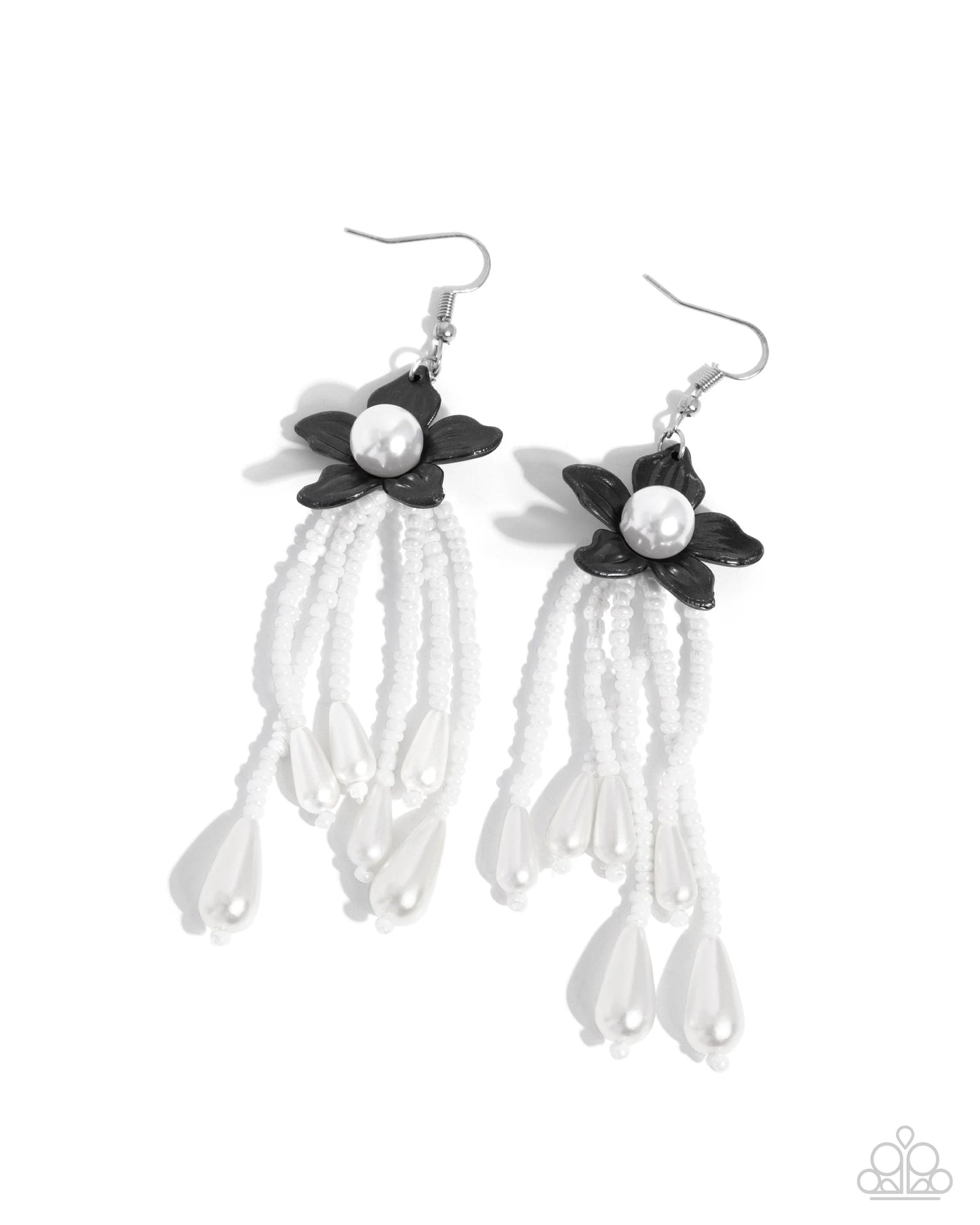 Paparazzi Prom Personality - Black Earrings