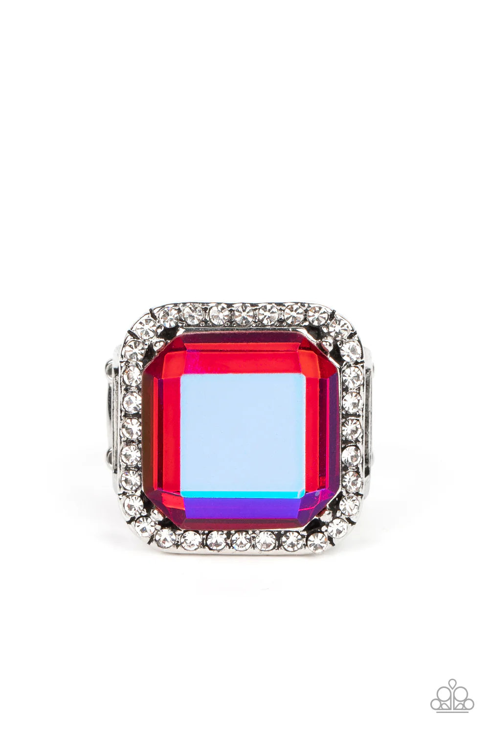 PAPARAZZI "SLOW BURN" PINK RING