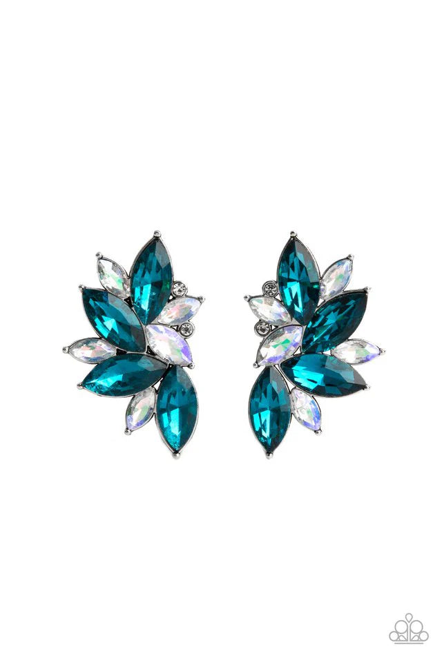 Paparazzi Earring ~ Instant Iridescence - Blue