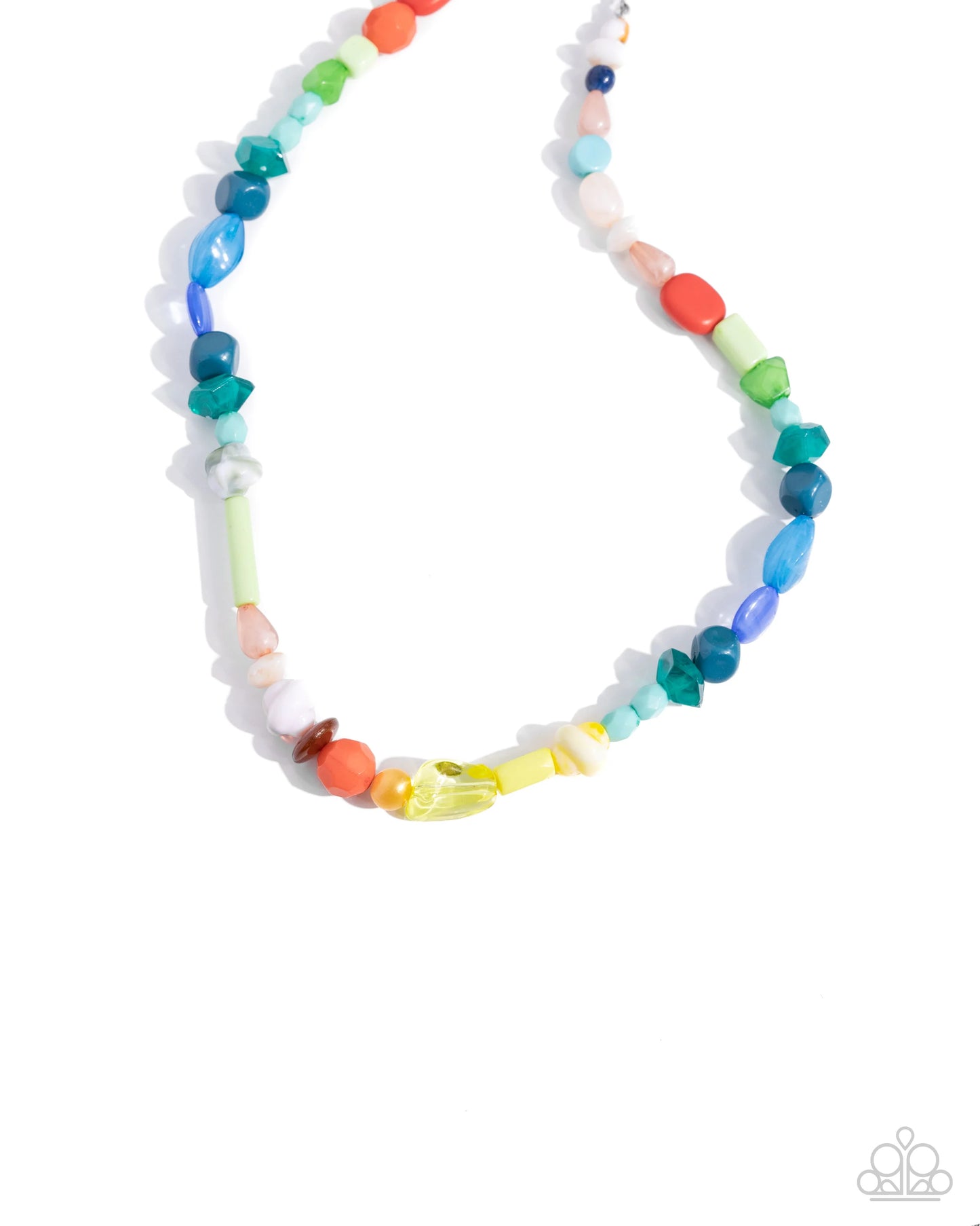 Paparazzi Colored Can-Can - Multi Necklace