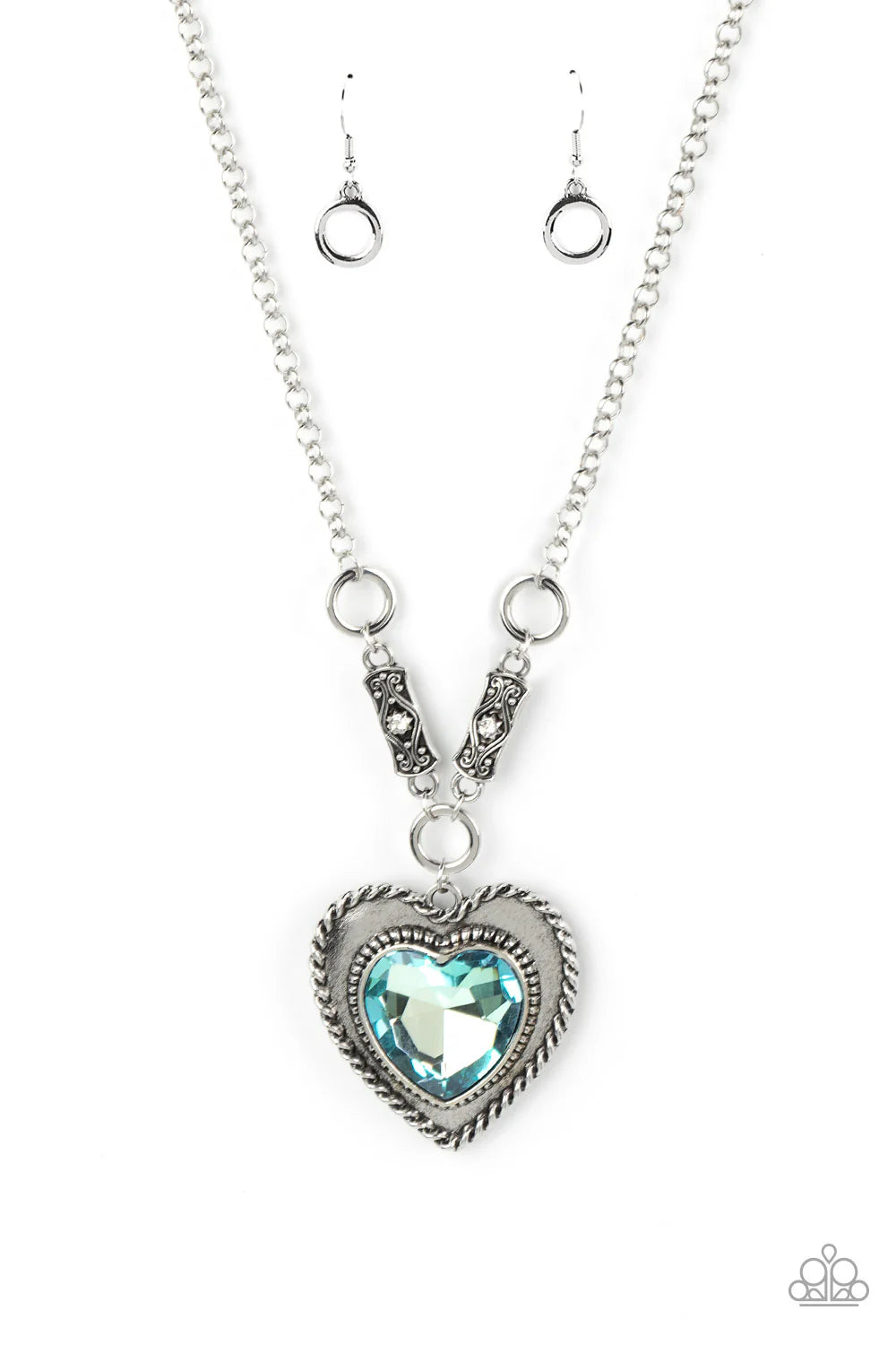 Paparazzi Heart Full of Fabulous - Blue Necklace