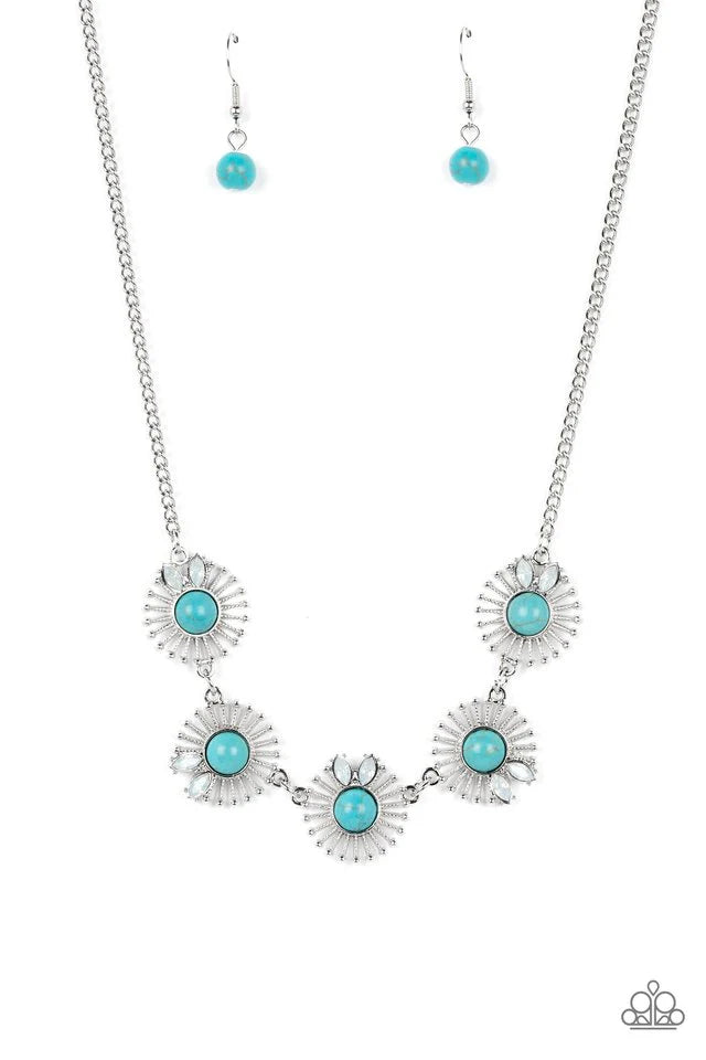 Paparazzi Necklace ~ Fully Solar-Powered - Blue