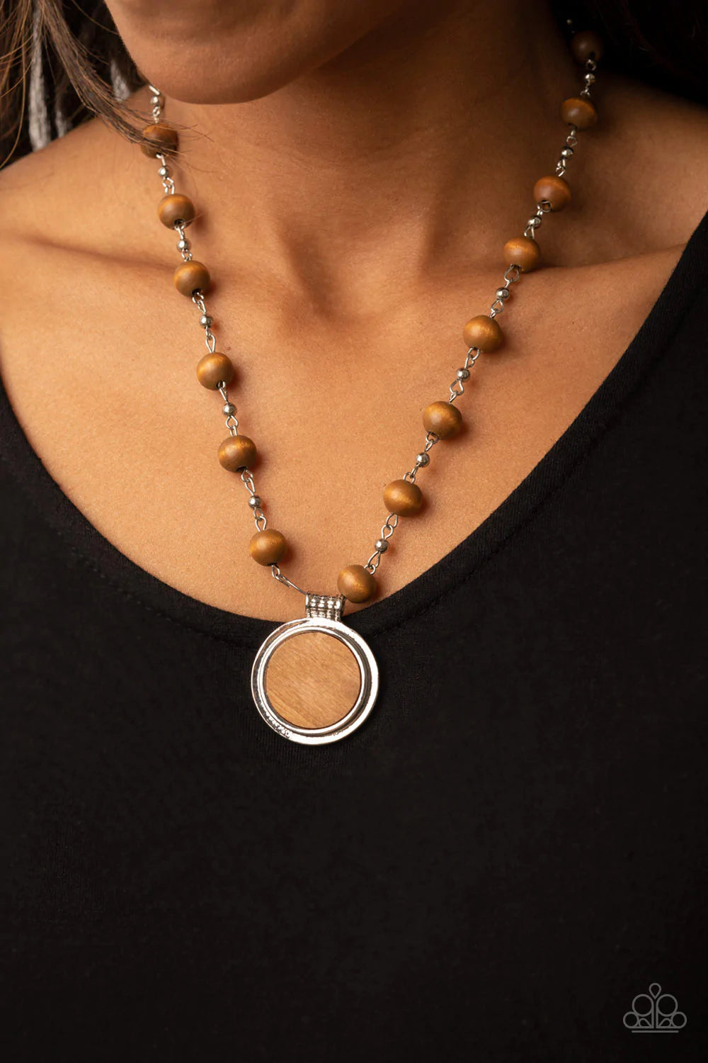 PAPARAZZI "SOULFUL SUNRISE" BROWN NECKLACE