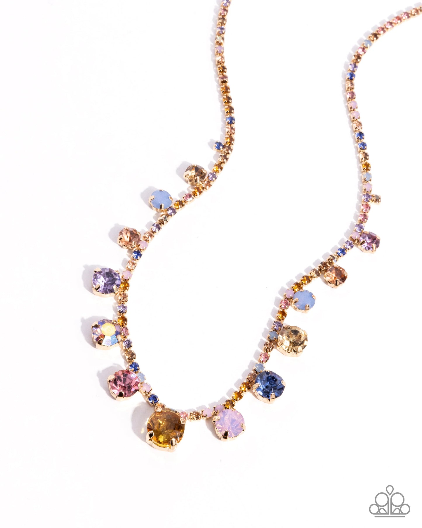 Paparazzi Colorful Countess Multi Necklace