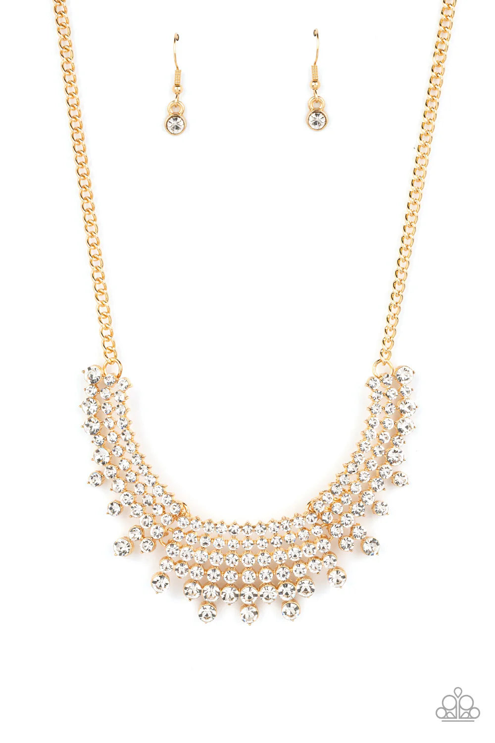 Paparazzi Shimmering Song - Gold Necklace