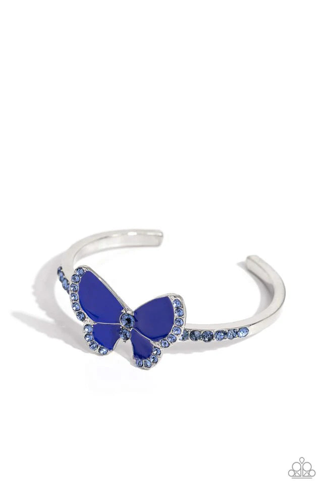 Paparazzi Bracelet ~ Particularly Painted - Blue