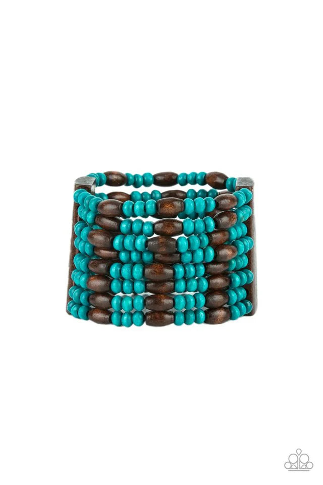 Paparazzi Bracelet ~ Tropical Nirvana - Blue