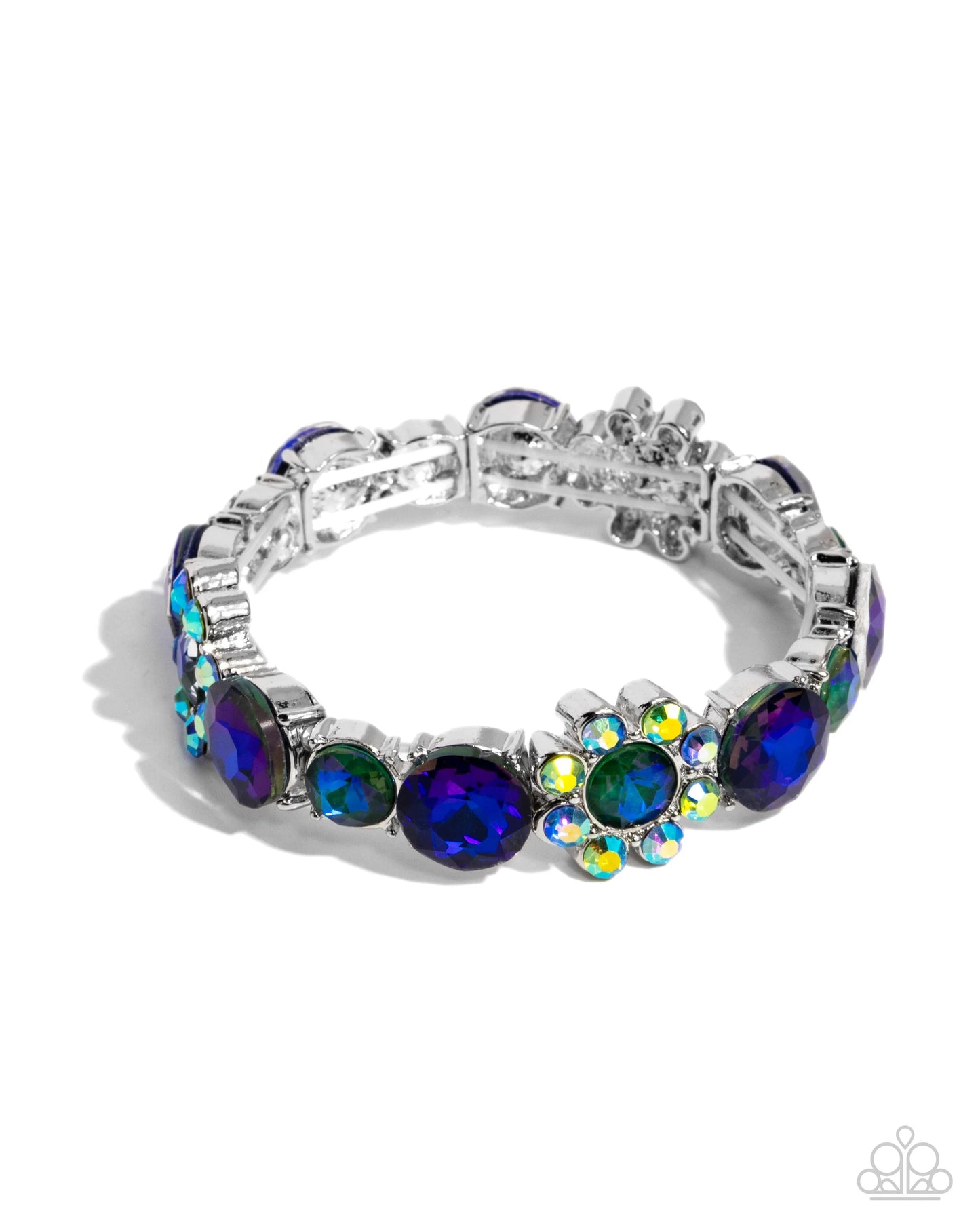 Paparazzi Floral Find - Green Bracelet