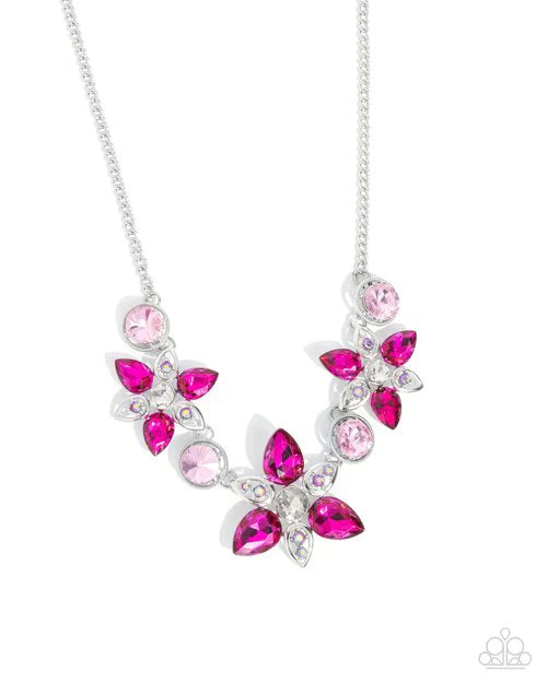 Paparazzi Necklace ~ Perennial Promise - Pink