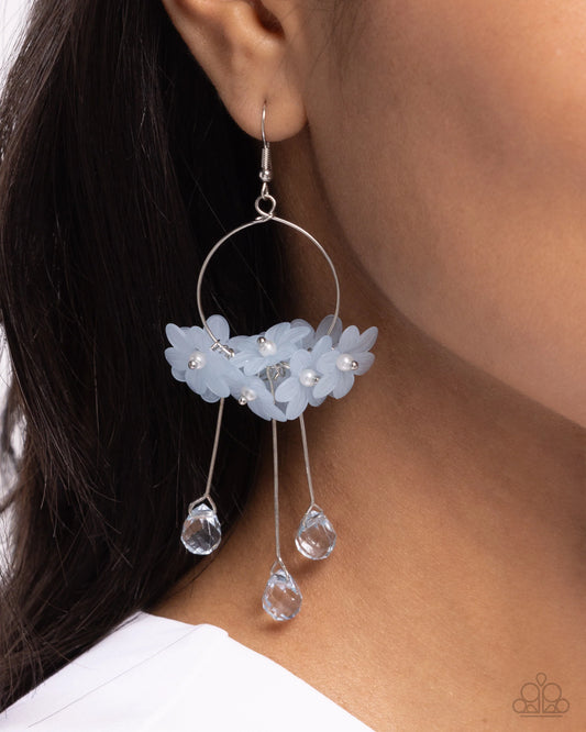 Paparazzi Whimsical Work Earrings Blue