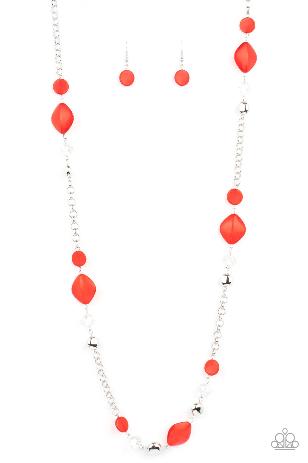 Paparazzi Light-Scattering Luminosity - Red  Necklace