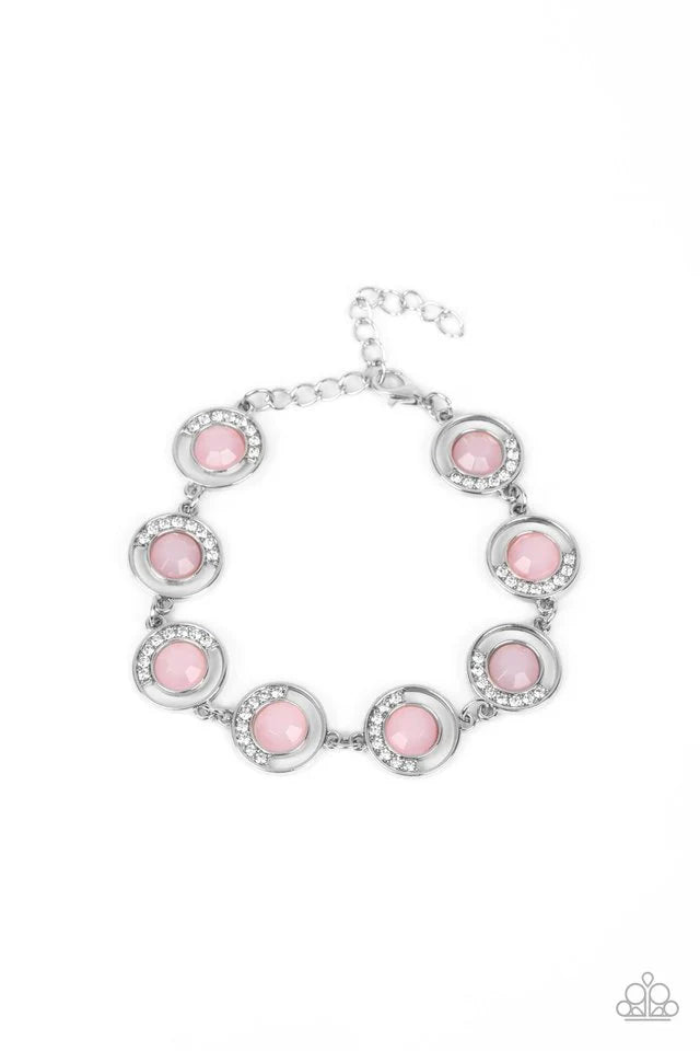 Paparazzi Bracelet ~ Twinkling Trajectory - Pink