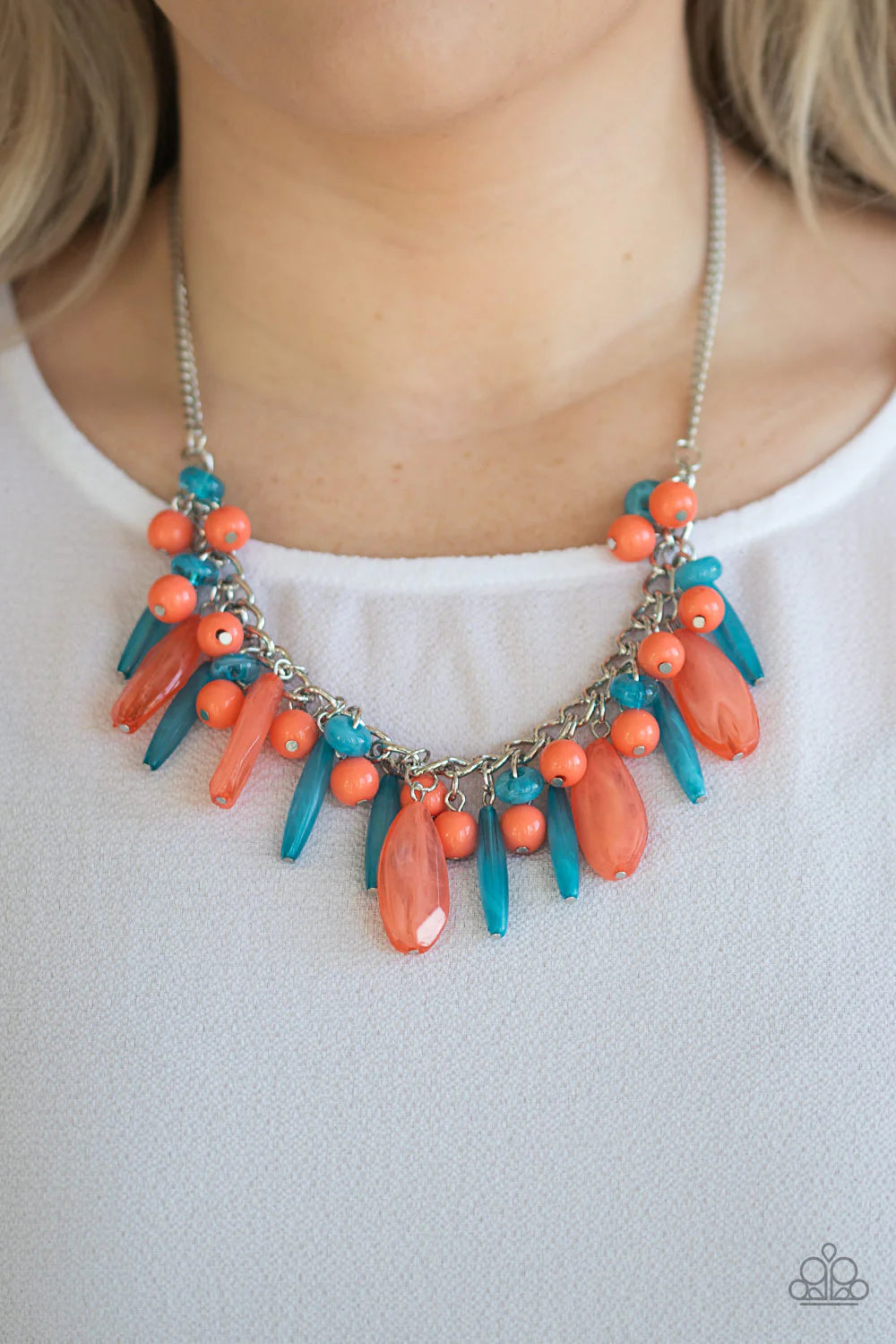 PAPARAZZI "MIAMI MARTINIS" MULTI NECKLACE