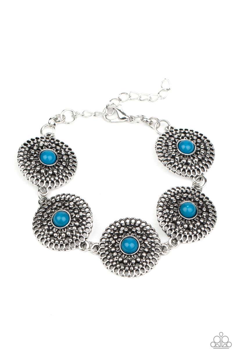 Mojave Mandalas - blue - Paparazzi bracelet