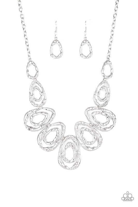 Paparazzi  Terra Couture - Silver   Necklace