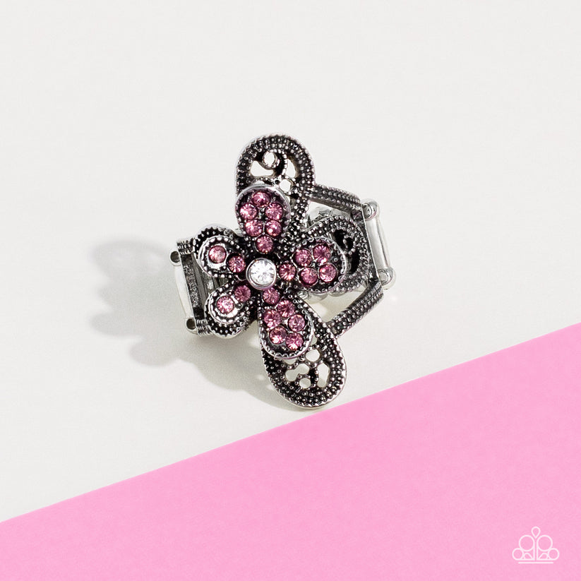 Garden Escapade - pink - Paparazzi ring