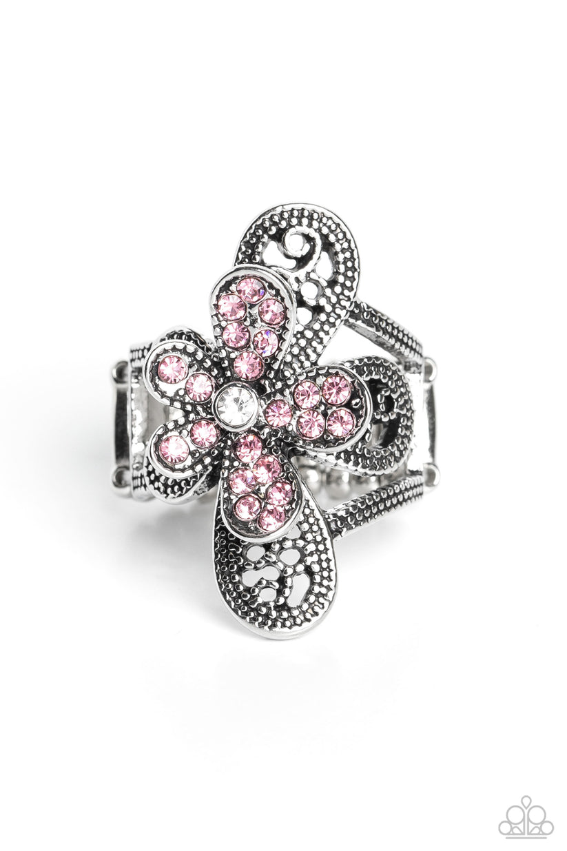 Garden Escapade - pink - Paparazzi ring