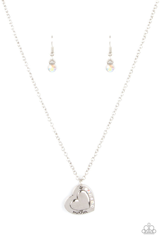 Happily Heart Warming - white - necklace