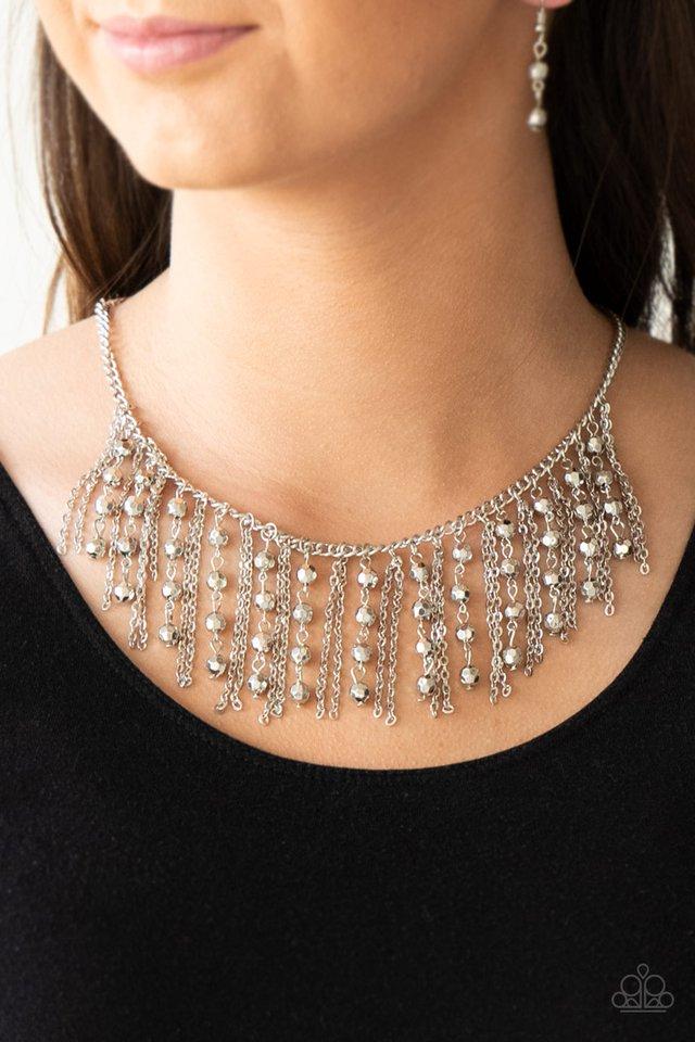 Paparazzi Rebel Remix - Silver - Necklace