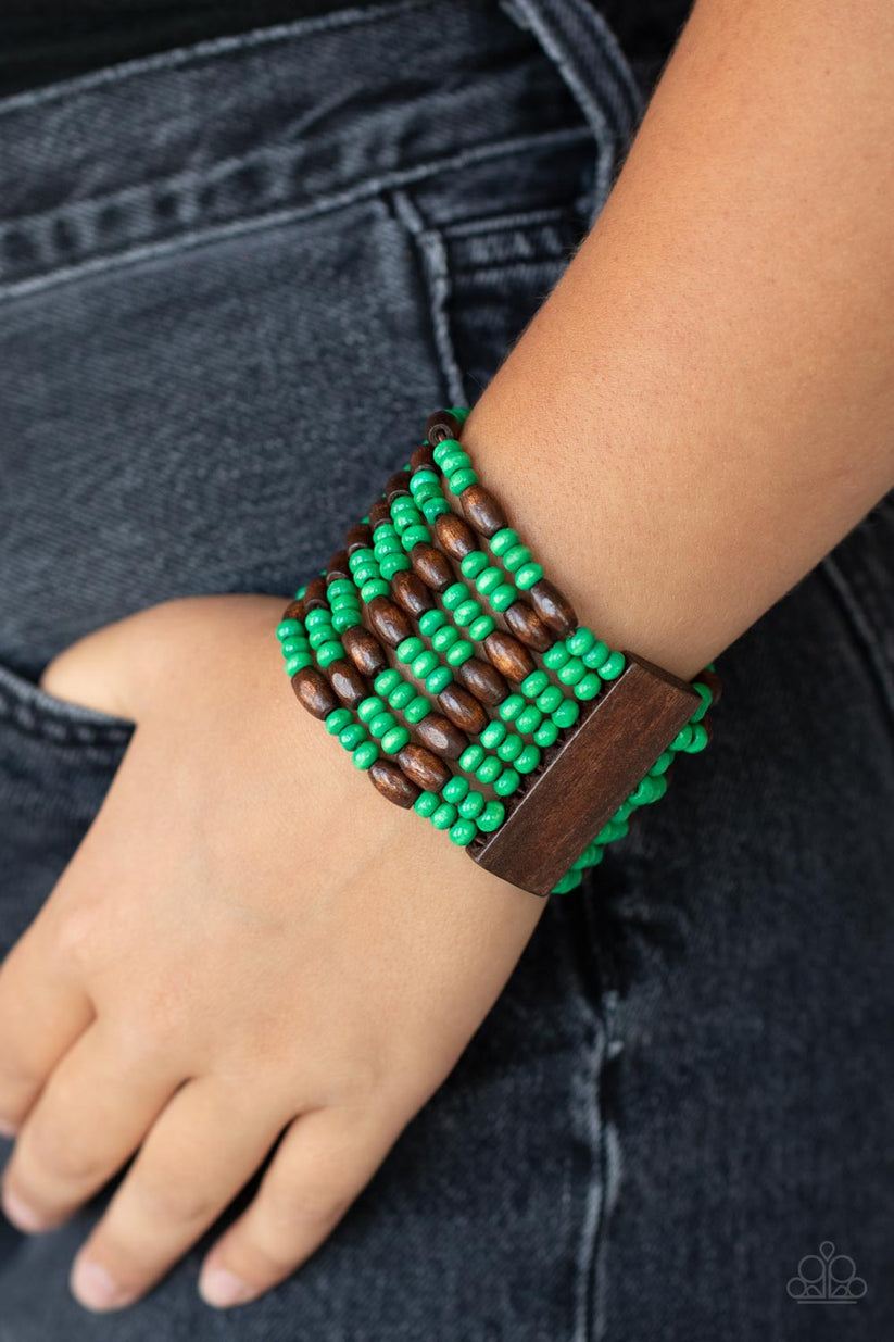 Tropical Nirvana - green - Paparazzi bracelet