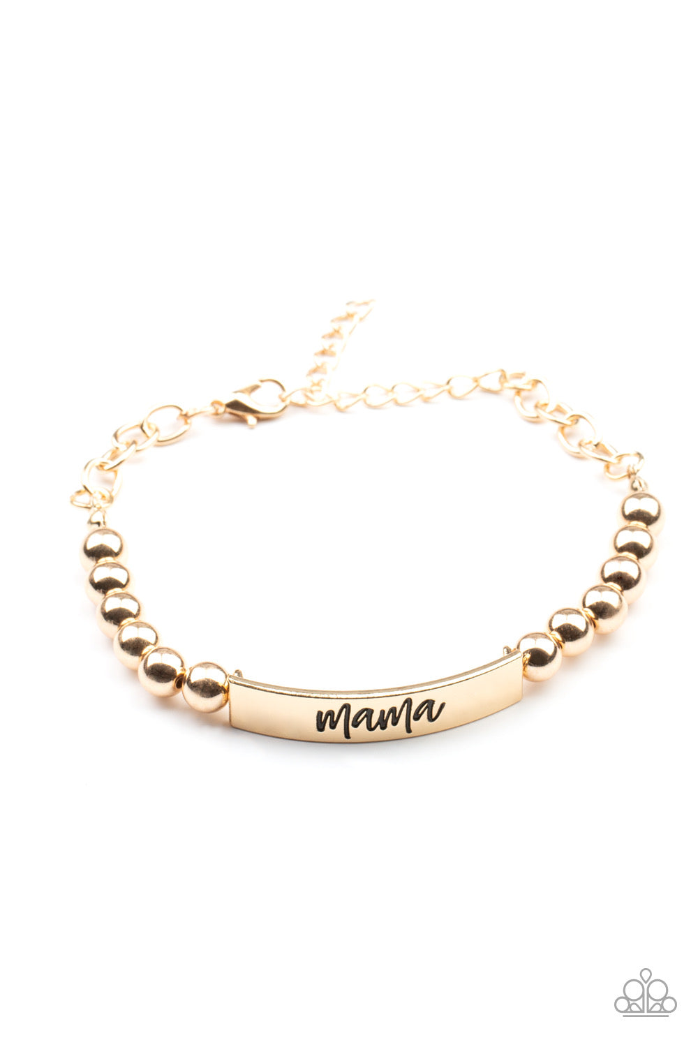 Paparazzi Mom Squad - Bracelet Gold